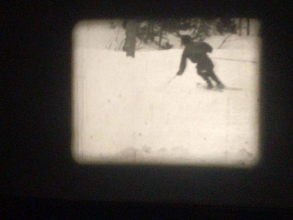 「春の白馬岳」　スキー　1959年　長野県　ダブル8フィルム_画像9