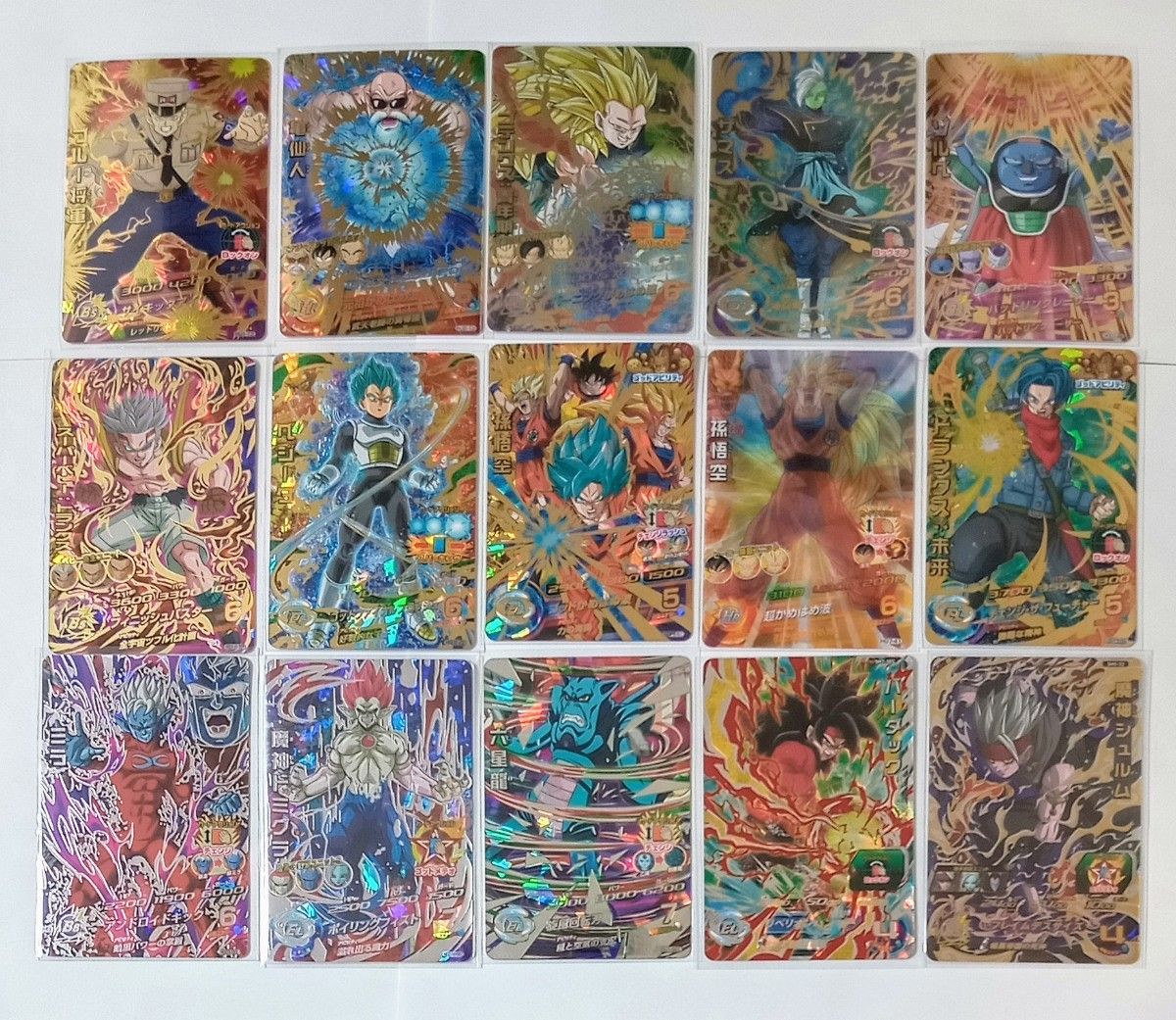 ドラゴンボール ヒーローズ 旧弾 まとめ売り ドラゴンボールヒーローズ 旧弾(HG HJ SH HGD弾等)15種まとめ