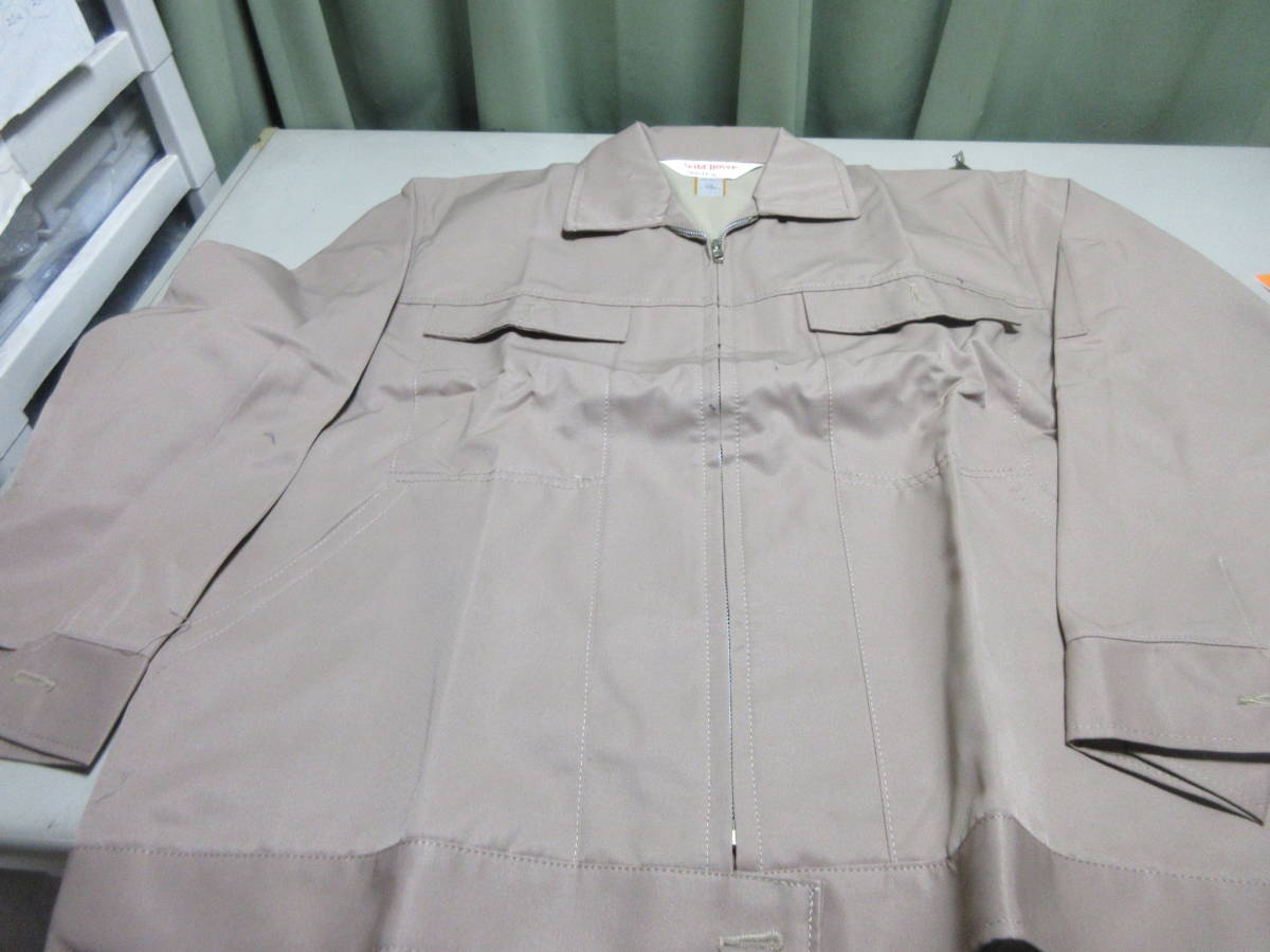 *1[A~.16] work clothes outer garment long sleeve 3L new goods N.. letter 520