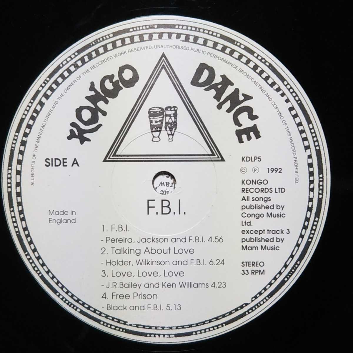 F.B.I. （FUNKY BANDS INC INCORPORATED) / SAME /LP/TALKING BOUT LOVE/レアグルーヴ/RARE GROOVE/DONNY HATHAWAY/STEVE WONDER_画像2