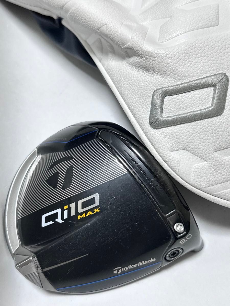 Qi10MAXドライバー9°ヘッド ヘッドカバー付き 保証書付き テーラーメイド QI10 MAX ドライバー 9 0° ヘッド単品 日本仕様