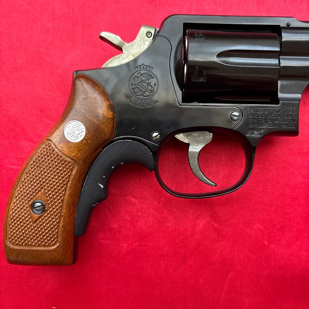 コクサイ S&W M10 ガスリボルバー ジャンク コクサイ S&W M10 3インチ ガスリボルバー ジャンク ミリタリー