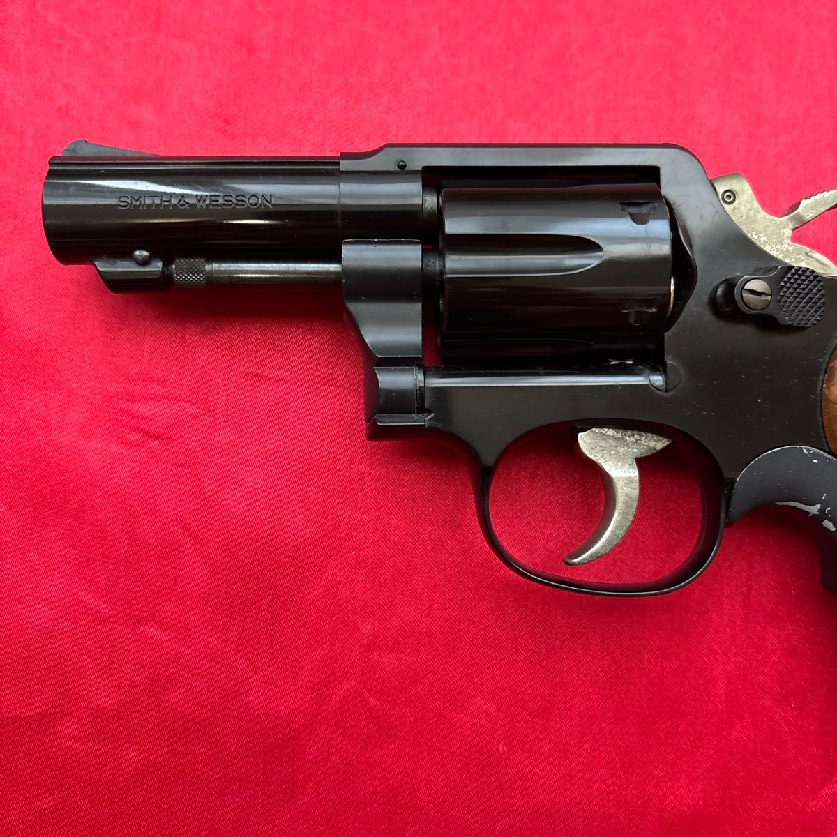 コクサイ S&W M10 ガスリボルバープラスチック製 コクサイ S&W M10 3インチ ガスリボルバー ジャンク ミリタリー