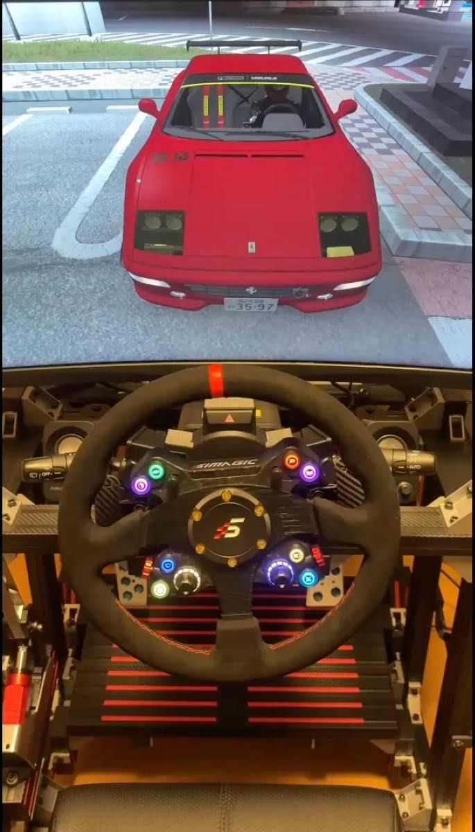 SIMAGIC Alpha EVO & Alpha用 コンビネーションスイッチ(Assetto Corsa & ETS2 対応)
