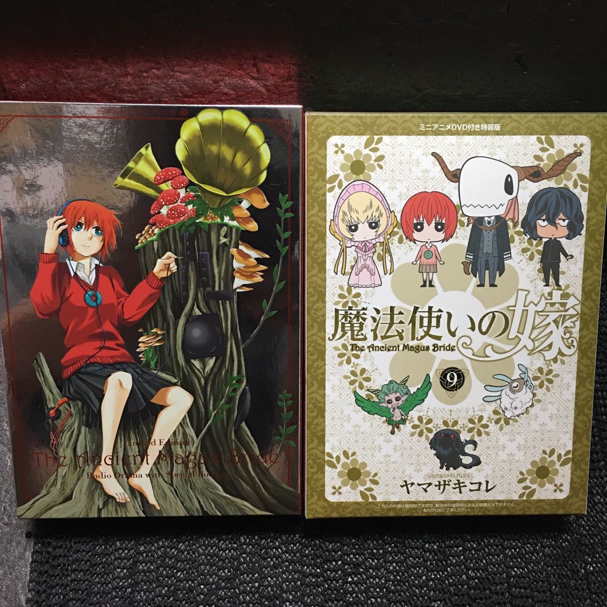 ヤフオク 魔法使いの嫁 5巻初回限定版 9巻ミニアニメdvd付 ヤフオク 魔法使いの嫁 5巻初回限定版 9巻ミニアニメdvd付