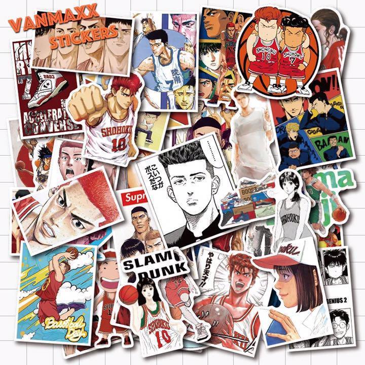 匿名配送 Slam Dunk Sticker No 1 スラムダンク シールステッカー No 1 50枚 Ebuyjp
