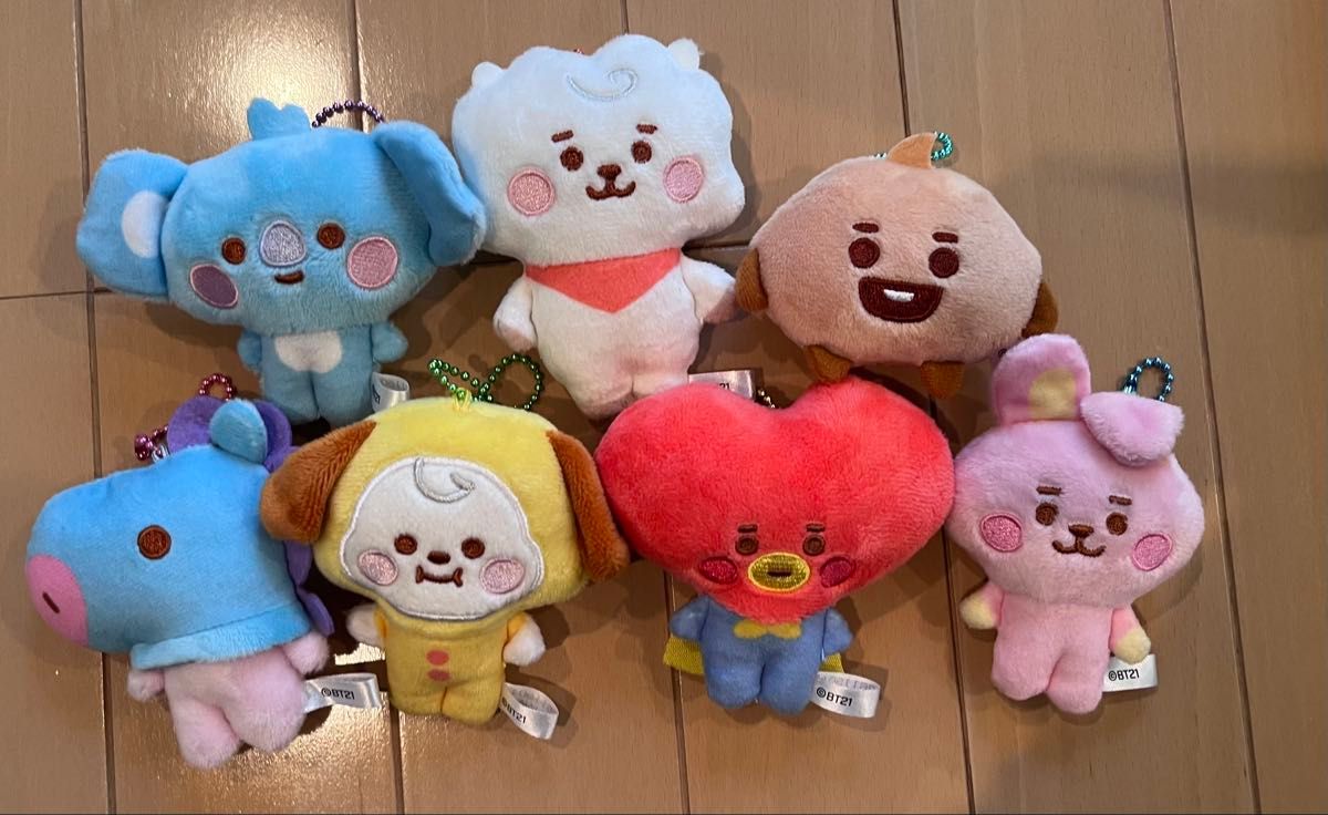 BT21 ぬいぐるみ セット BT21 ぬいぐるみ・マスコット 7体セット|Yahoo!フリマ(旧