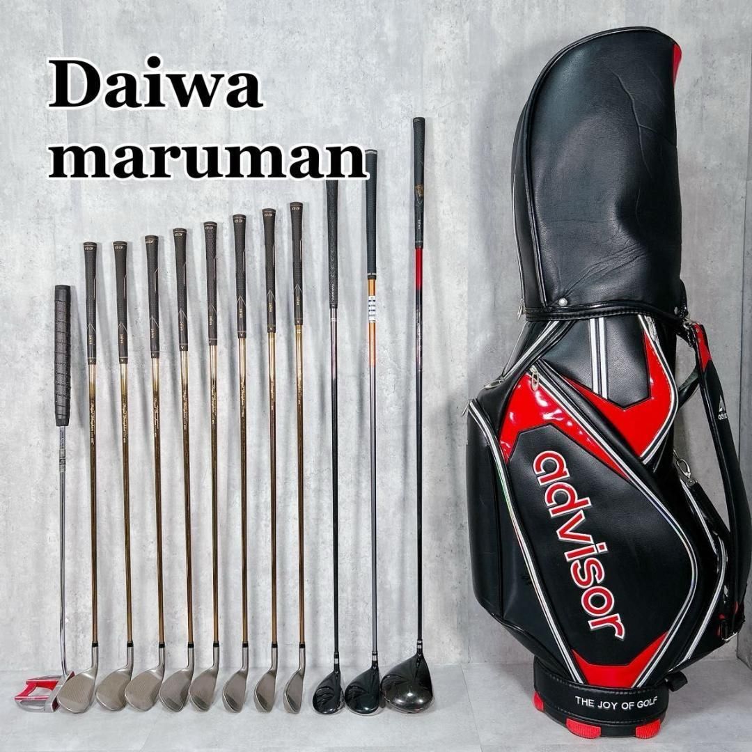 名器 Daiwa G3 メンズゴルフクラブ 14本 フルセット ゴルフセット X085 超高級 G3アイアン付属 Daiwa 他メンズ ゴルフ クラブ