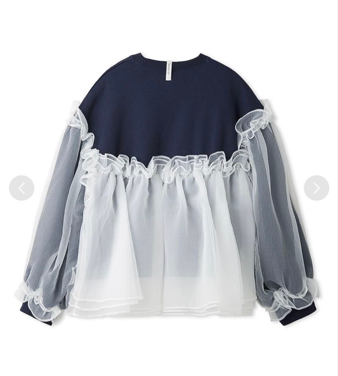 【正規品】Bibiy.ANNA PUFF TOP ANNA PUFF TOP Bibiy bibiy 新品タグ付き スウェット チュール