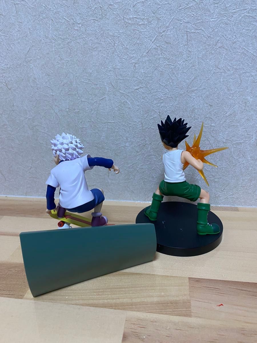 HUNTER×HUNTER ハンターハンター キルア ゴン フィギュア 18cm ハンターハンター フィギュア キルア ゴン|Yahoo!フリマ(旧