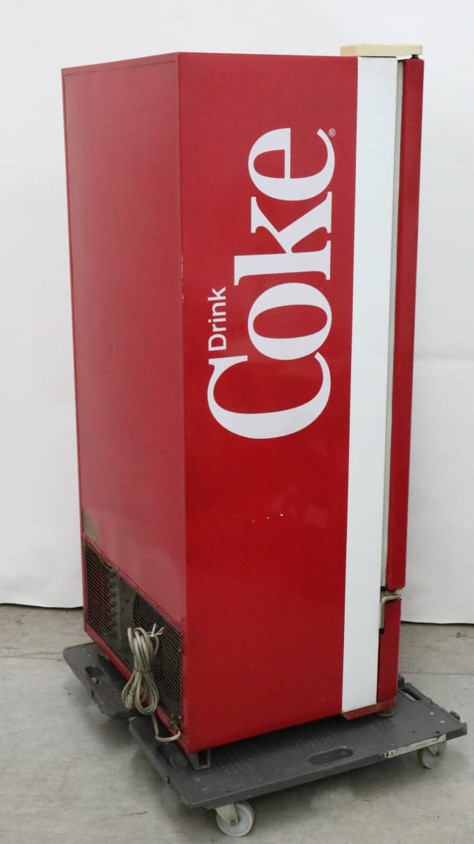 あ＝A0226ax コカ・コーラ　オープンタイプクーラー　自販機　National NS-240C インテリア　動作品　直接受け取り限定品_画像4