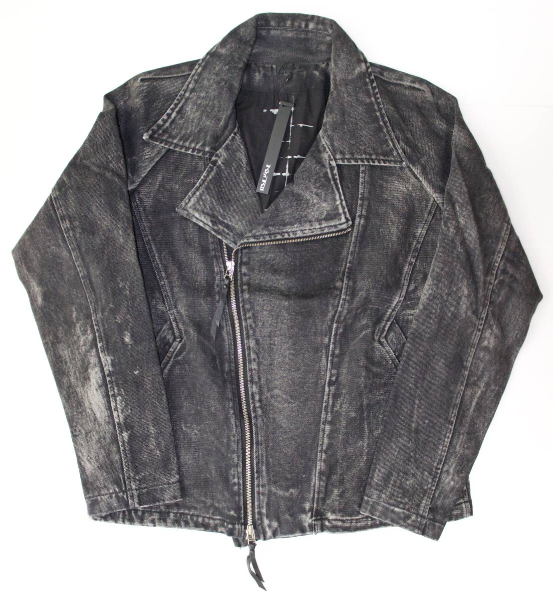 定価48000 新品 本物 KMRii Cotton Twill Riders ライダース ジャケット 2 1901-JK01A ケムリ 2126_画像1
