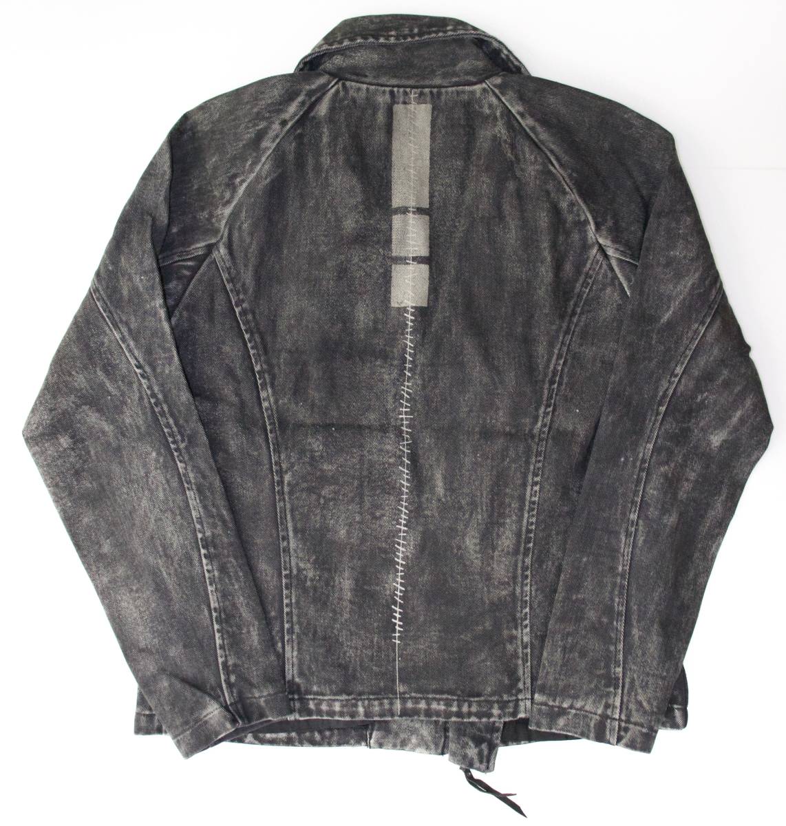 定価48000 新品 本物 KMRii Cotton Twill Riders ライダース ジャケット 2 1901-JK01A ケムリ 2126_画像3