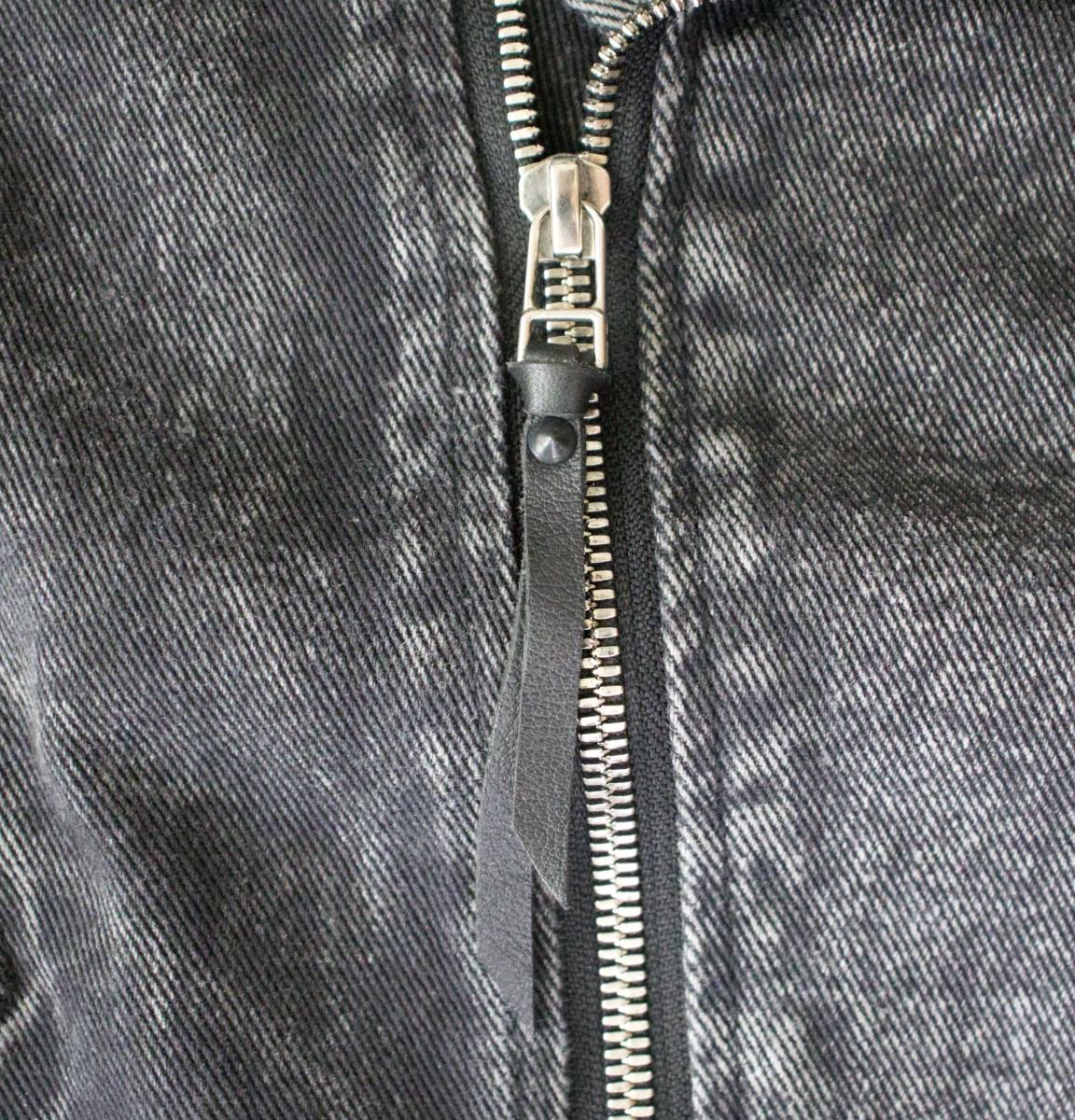 定価48000 新品 本物 KMRii Cotton Twill Riders ライダース ジャケット 2 1901-JK01A ケムリ 2126_画像5