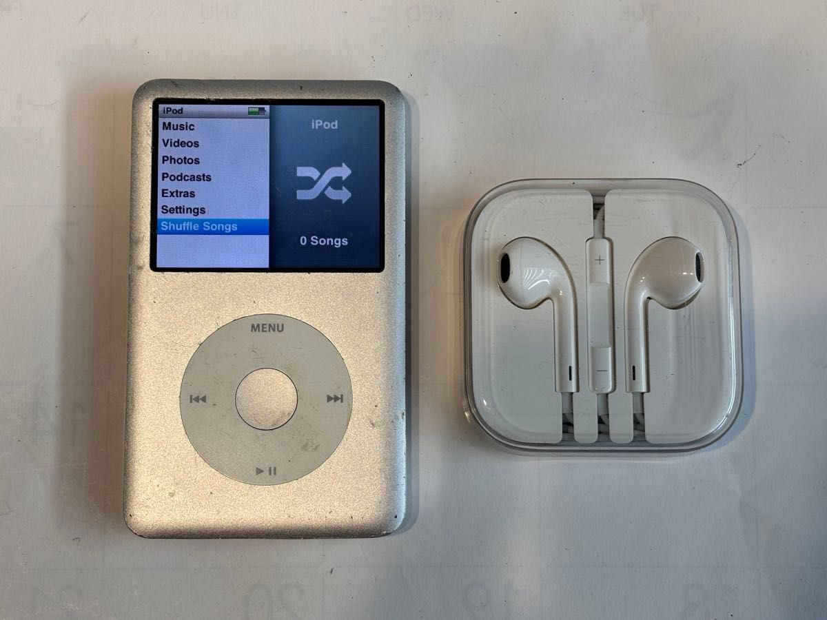 Apple iPod A1238 x2 動作品 Apple iPod classic160GB A1238/Apple 純正 有線イヤホン 2点