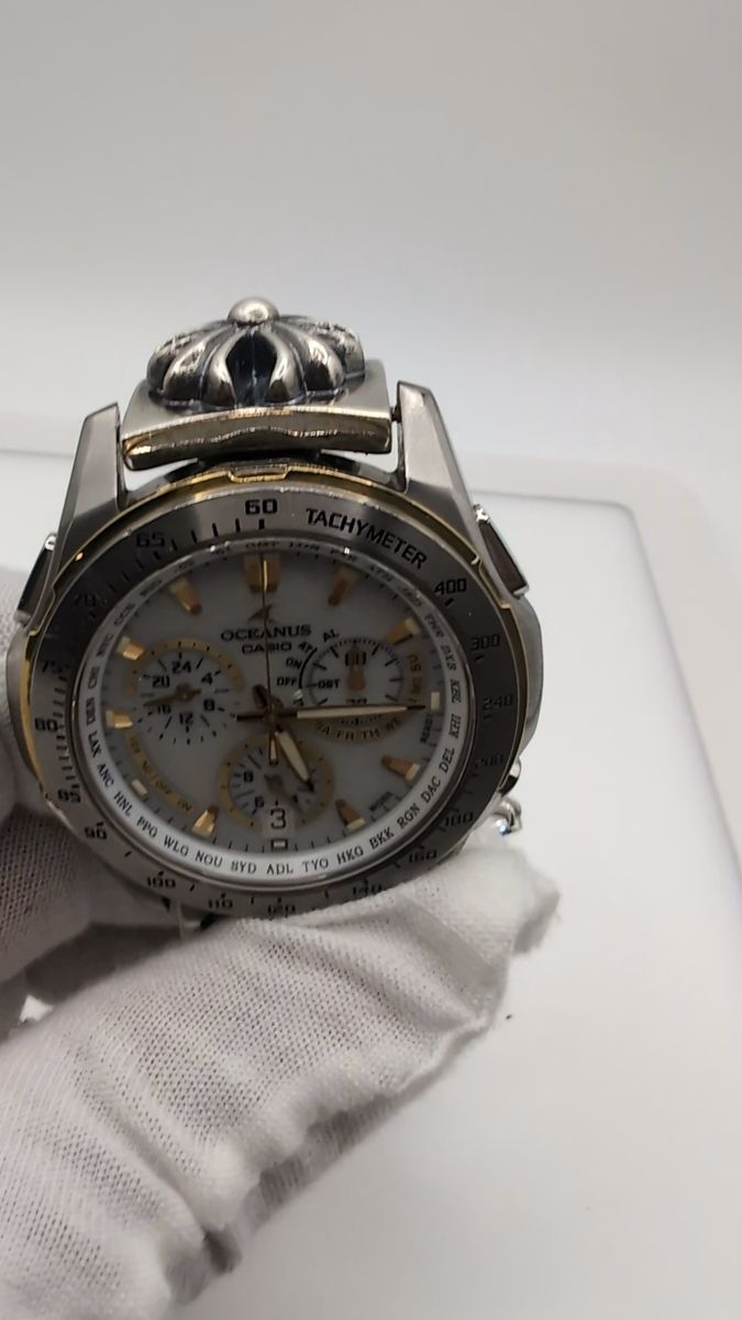 CASIO カシオ OCEANUSオシアナス クラシックライン OCW-M800TGJ-7AJF 腕時計 電波ソーラー