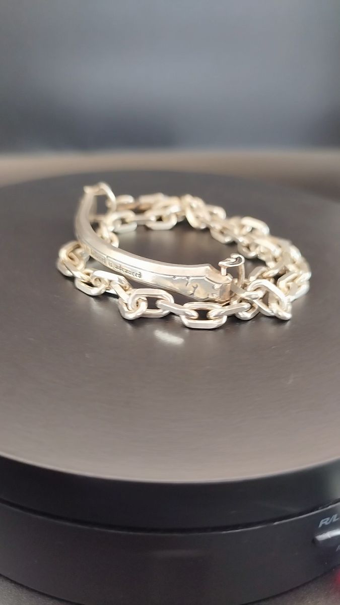 DEAL DESIGN◎ディールデザイン◎ロングブレスレット◎SILVER925 シルバー925 レア希少デザイン