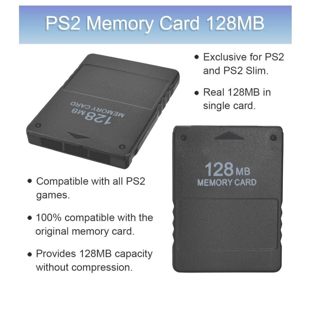 新品未使用 PlayStation2専用 メモリーカード 128MB 互換品