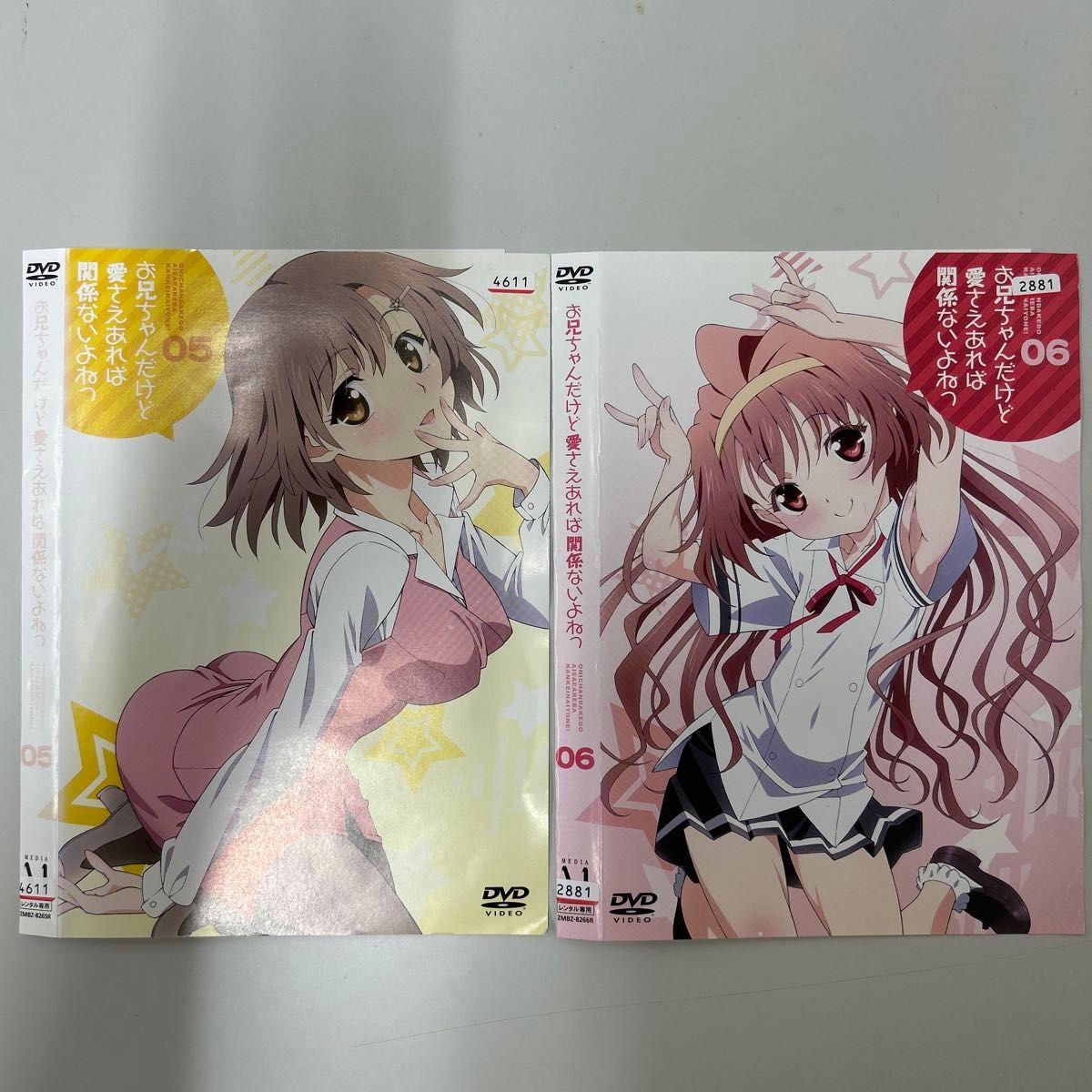 新品ケース収納 あにき DVD全6巻 完結セット レンタル落ち お兄ちゃんだけど愛さえあれば関係ないよねっ DVD 全6巻 全巻