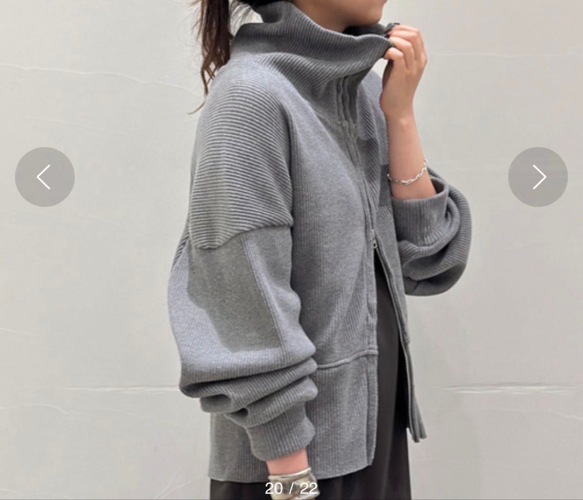【専用】APSTUDIO ジップブルゾン AMERICANA×AP STUDIO 2024AW スタンドジップブルゾン|Yahoo