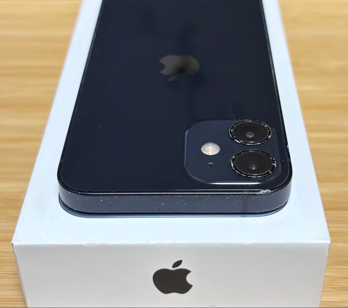 バッテリー新品 iPhone12mini 64GB SIMフリー 完動品 箱付き バッテリー新品】iPhone 12 mini 64GB ブラック SIMフリー 動作