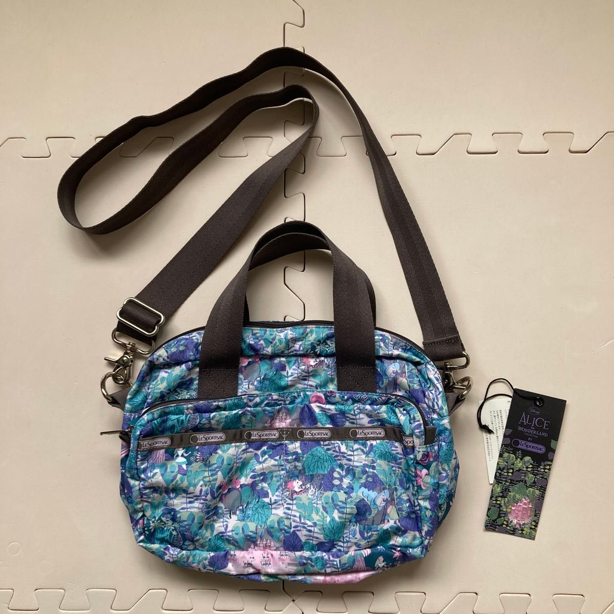 レスポ LESPORTSAC バッグ 不思議の国のアリス ディズニー レスポートサック 不思議の国のアリス 2wayショルダーバッグ