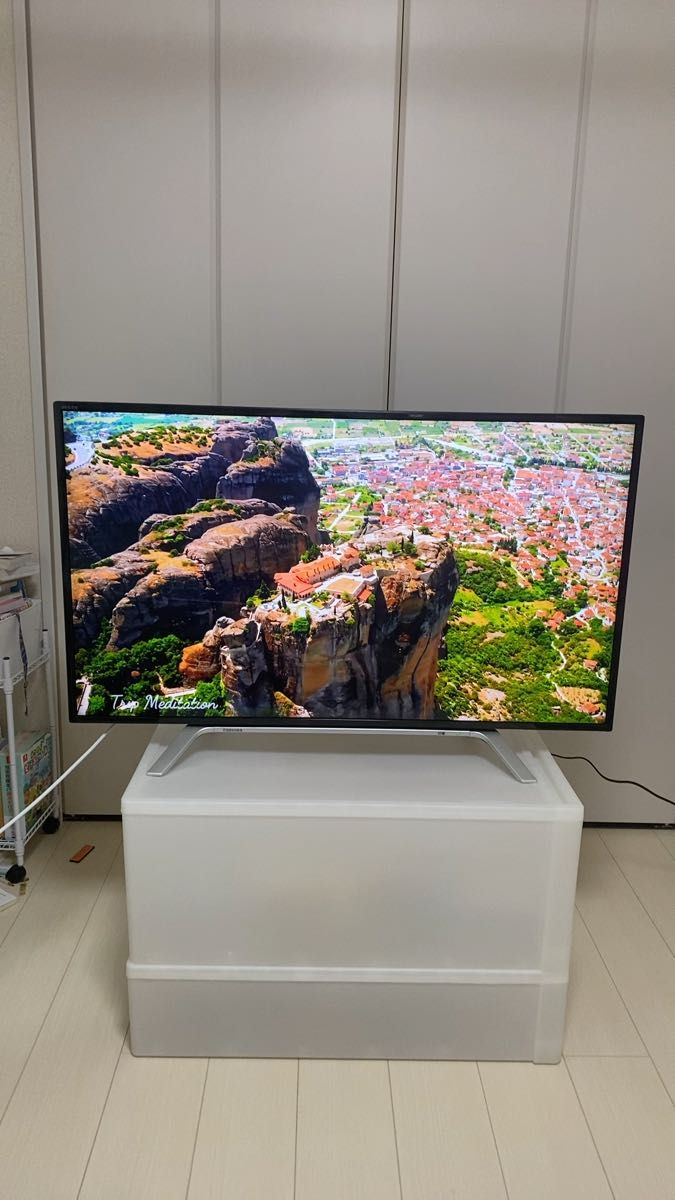 TOSHIBA REGZA 【Zシリーズ】43Z700X 4K液晶テレビ タイムシフト録画用の東芝純正2.5TBのHDD付き