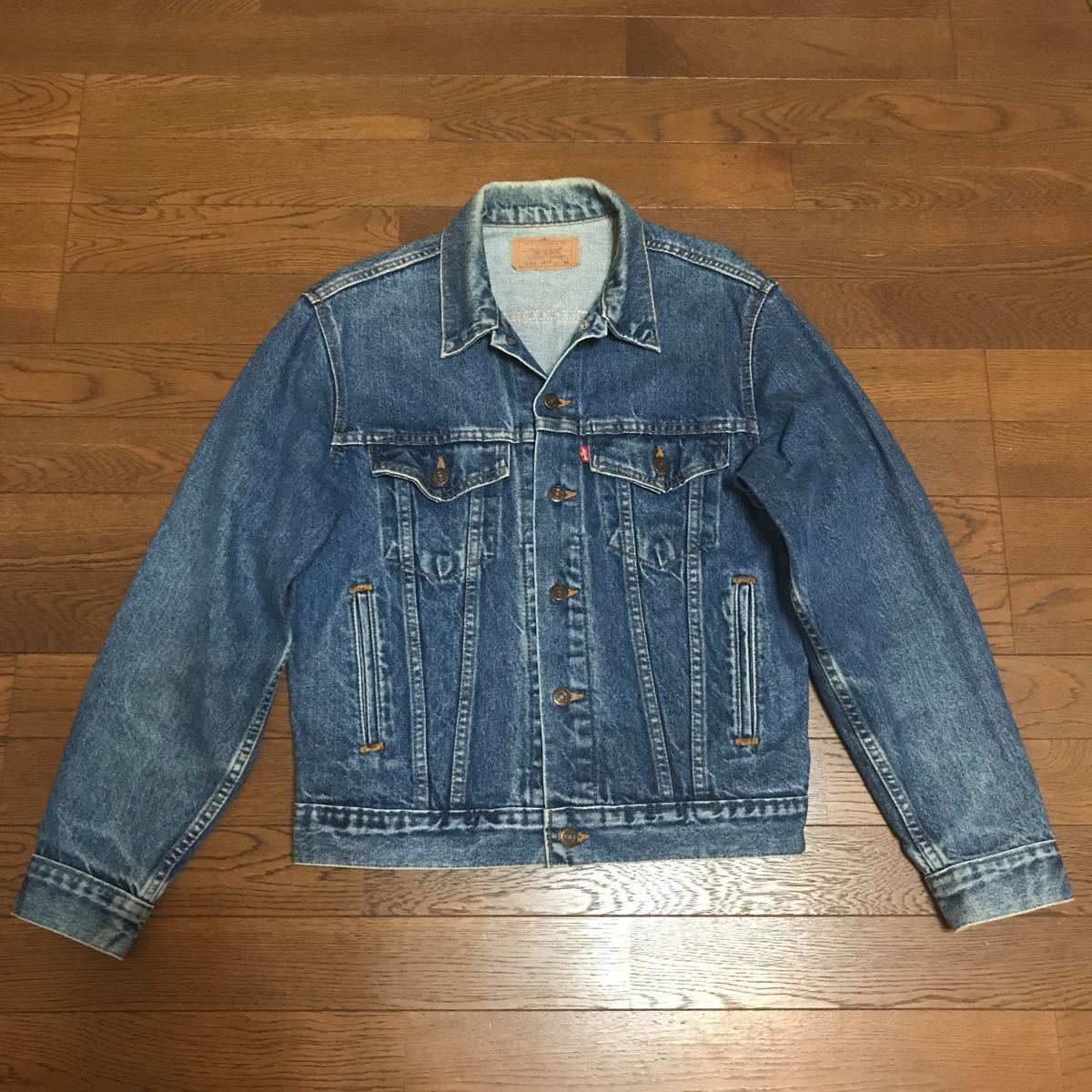 Levi's リーバイス 70506 36 S M ビンテージ 80 90 made in USA G ジャン デニム ジャケット　オリジナル 005