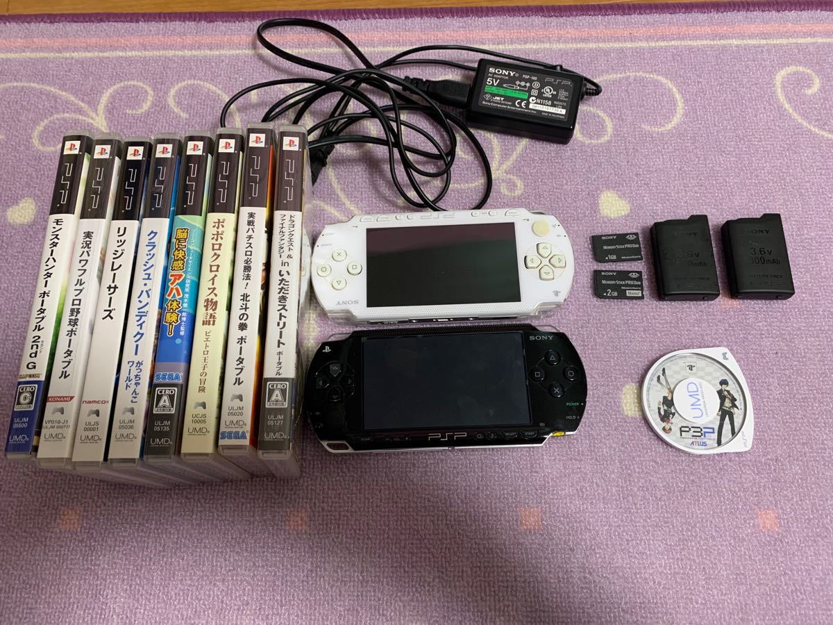 SONY PSP1000 ジャンク　ソフトまとめ売り　UMD