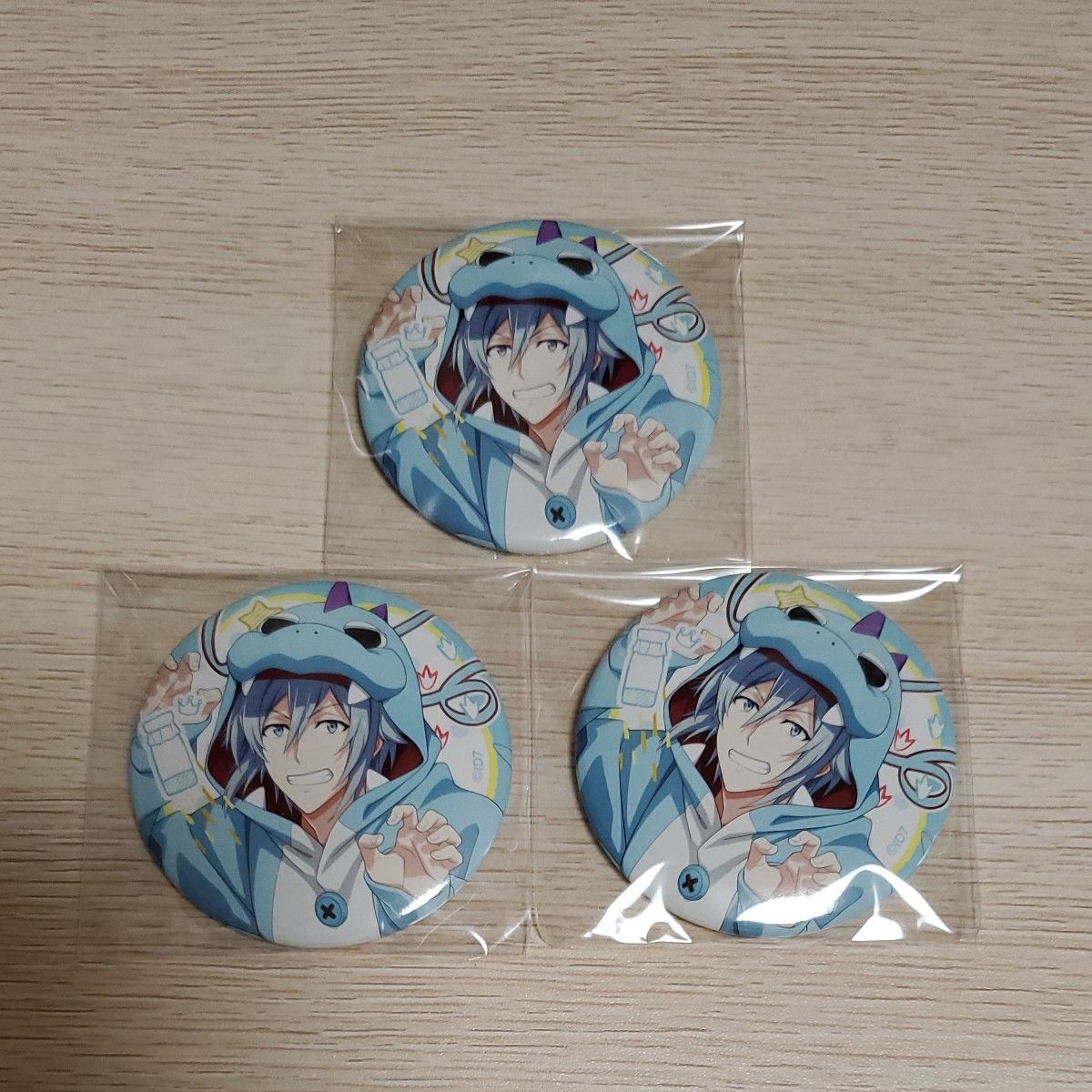 四葉環 缶バッジ 怪獣パジャマ アイナナ アイドリッシュセブン アイナナ 怪獣パジャマ 缶バッジ 四葉環 3