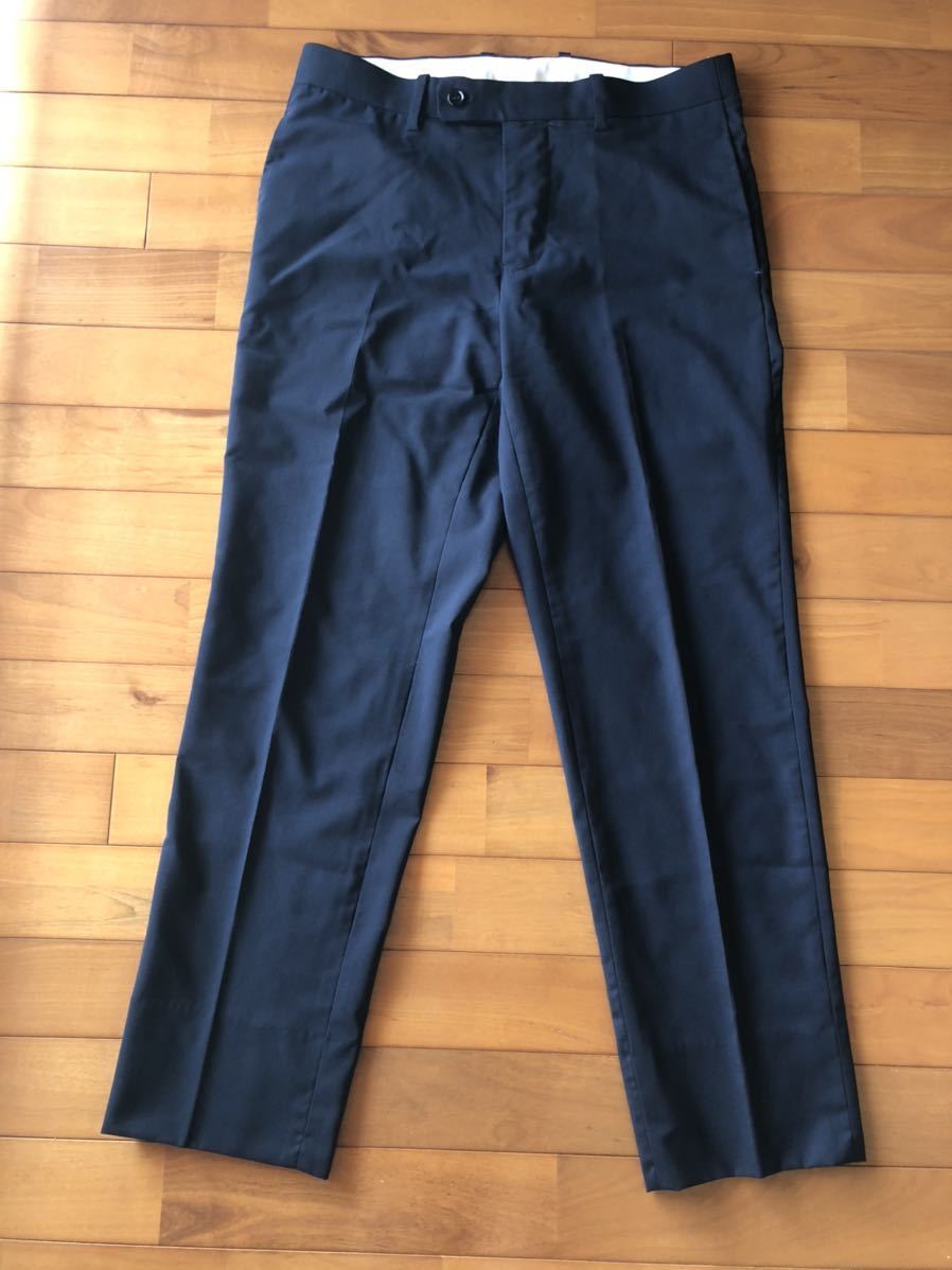 男性用 2019 RICHFIELD for 1LDK AOYAMA HOTEL Navy Stretch Tapered Trousers