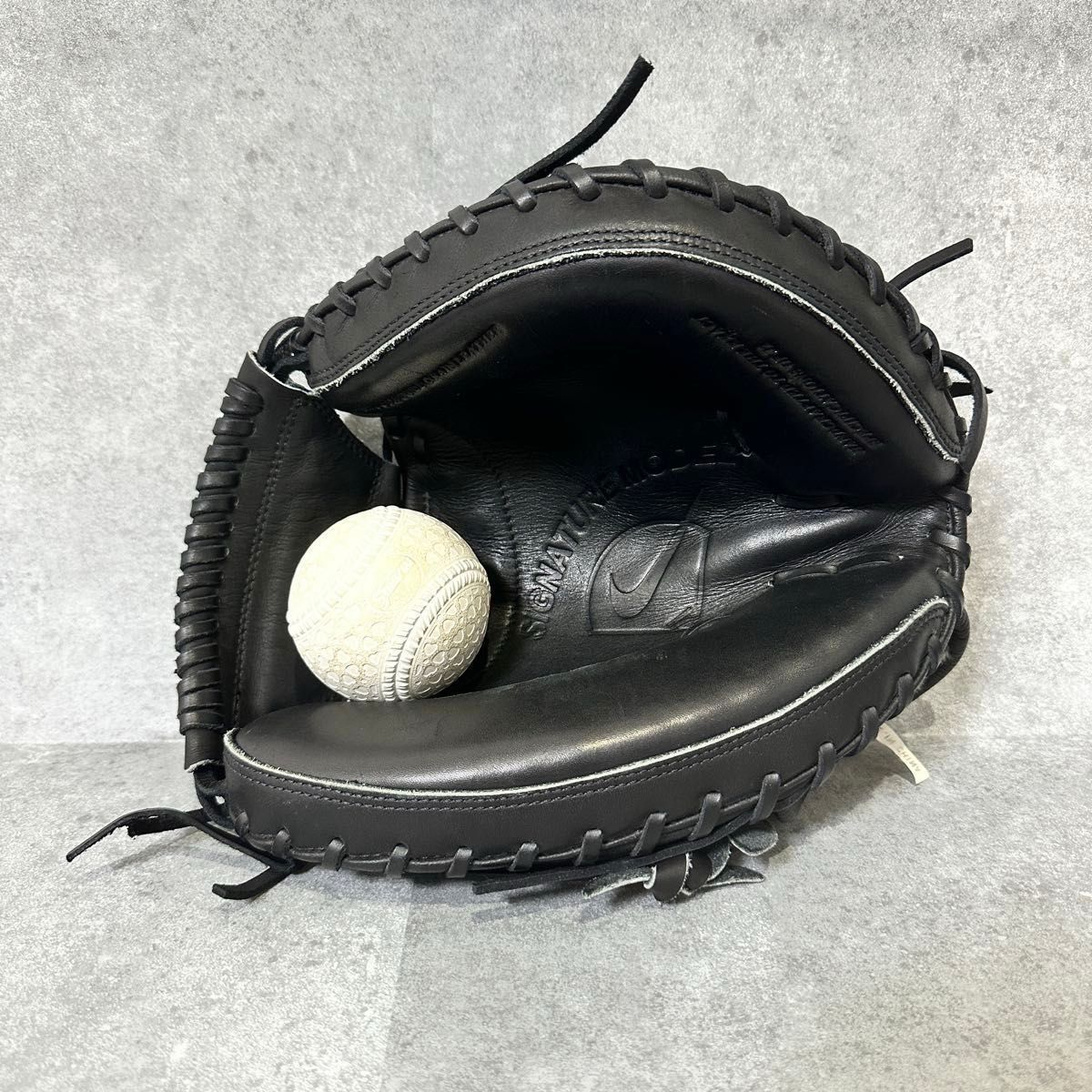 NIKEキャッチャーミット(一般軟式用) 廃盤品 NIKE 軟式用キャッチャーミット 城島健司モデル ブラック