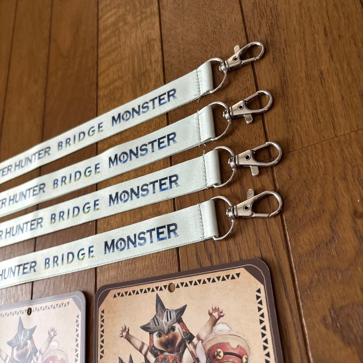 非売品 モンスターハンターブリッジ ネックストラップ付きカード 万博
