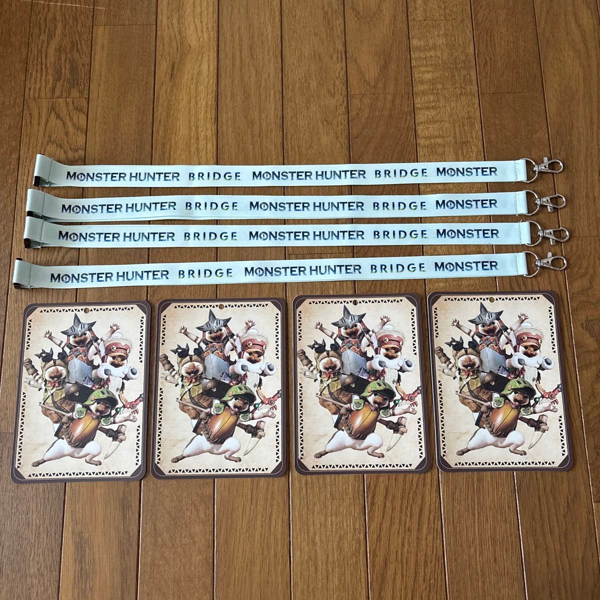 非売品 モンスターハンターブリッジ ネックストラップ付きカード 万博