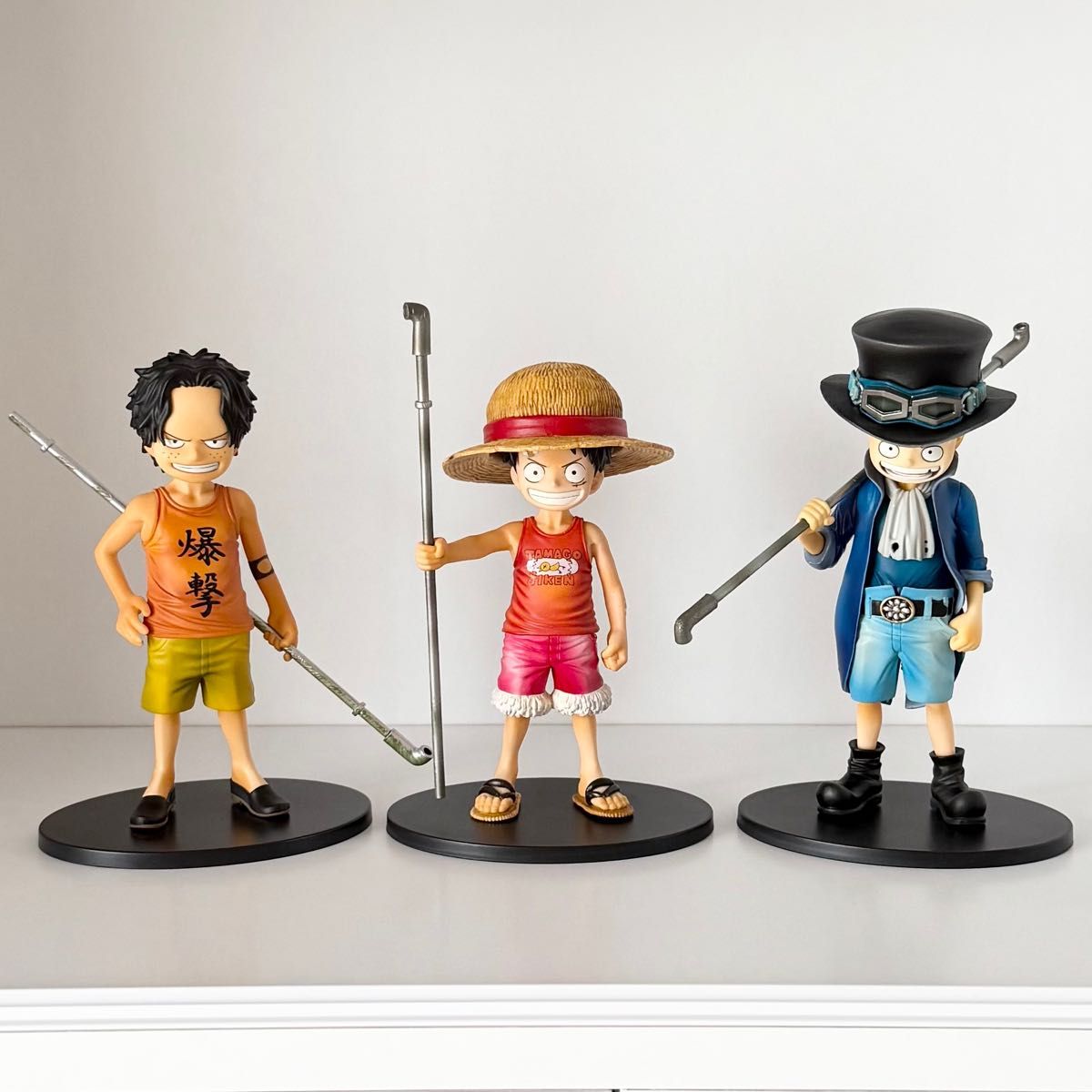 未開封 ワンピース フィギュア グランドラインチルドレン ルフィ サボ エース ワンピース フィギュア グランドラインチルドレン ルフィ サボ