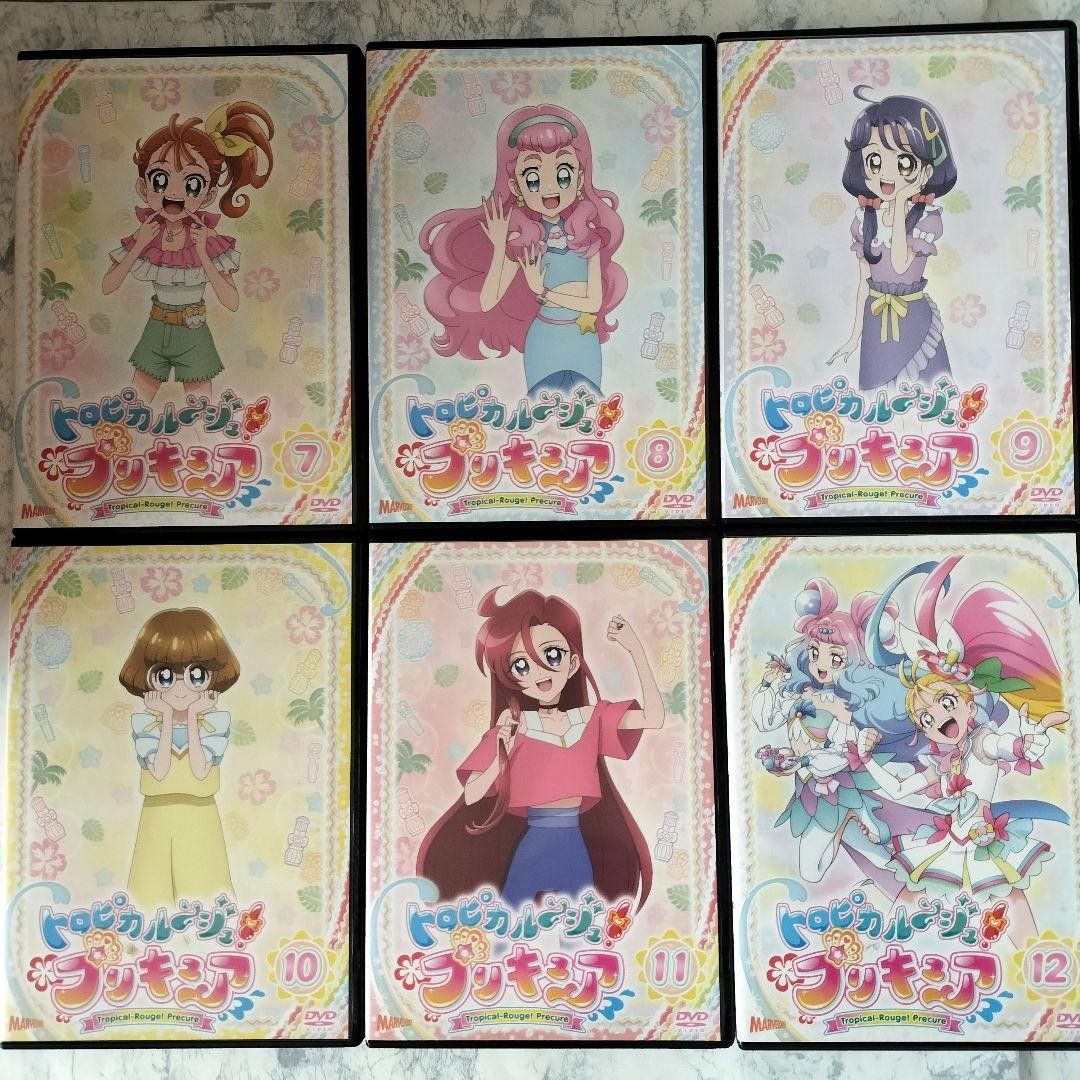 DVD　トロピカル～ジュ!プリキュア、劇場版　計16巻　新品ケース付 DVD トロピカル～ジュ プリキュア 劇場版 計16巻 新品ケース付
