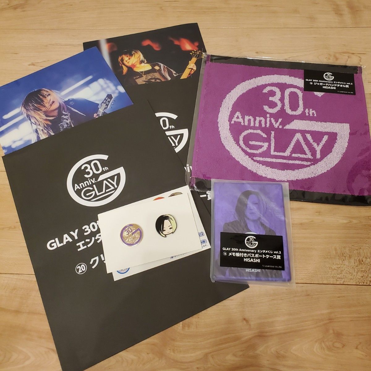 GLAYエンタメくじ HISASHIコンプリートセット GLAY エンタメくじ HISASHIセット|Yahoo!フリマ(旧PayPayフリマ)