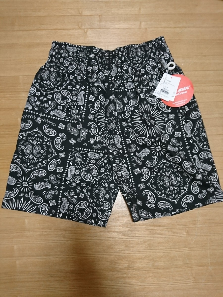 Cookman Chef Short Pants Paisley シェフパンツ