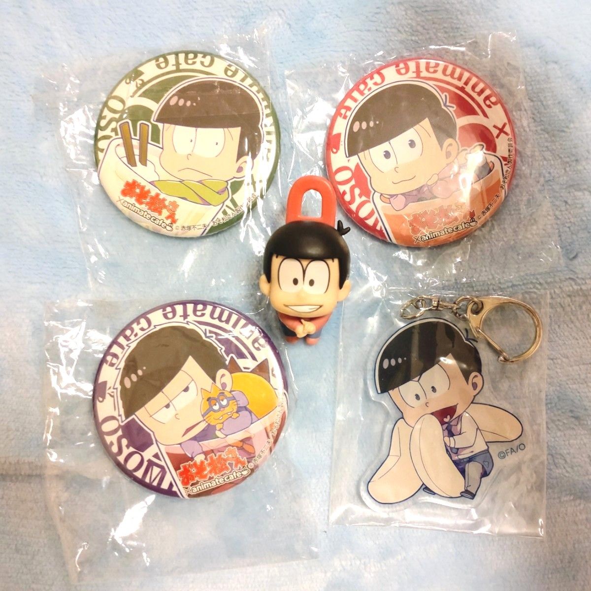 おそ松さん 缶バッジ アクキー ポーチ セット まとめ売り おそ松 トド松 おそ松さん グッズまとめ売り 缶バッジ キーホルダー セット