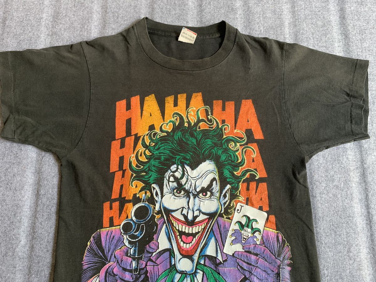 80s joker ビンテージ Tシャツ batman DC COMICS ジョーカー バットマン vintage_画像2