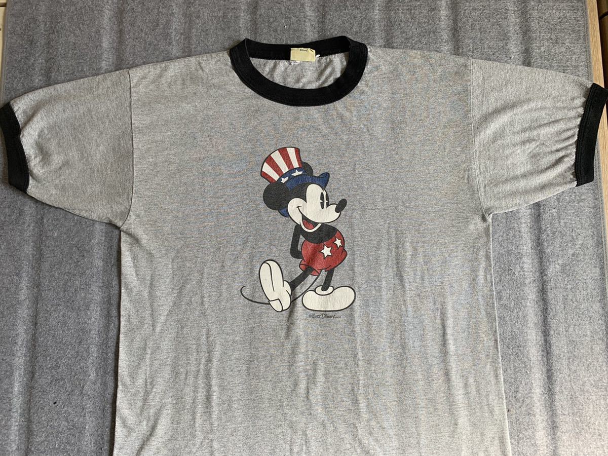 80s 90s ミッキー ビンテージ Tシャツ mickey disney キャラクター old vintage_画像2