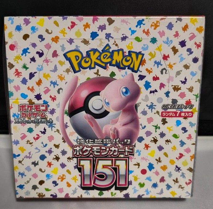 ポケモンカードゲーム 151 1BOX 未開封 ペリペリあり シュリンク破れあり ポケモンカード 151 未開封 シュリンク付き|Yahoo!フリマ(旧