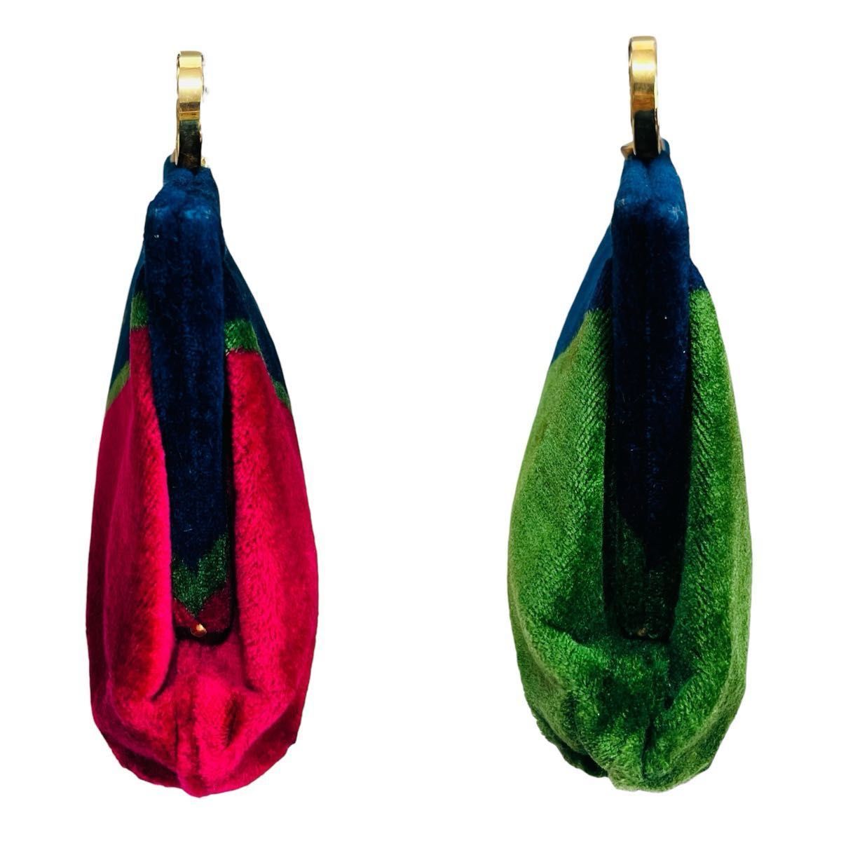 ◆希少美品◆ Roberta di Camerinoバゴンギハンドバッグ　ブルー Roberta di Camerino/ロベルタ・ディ・カメリーノ】 バゴンギ