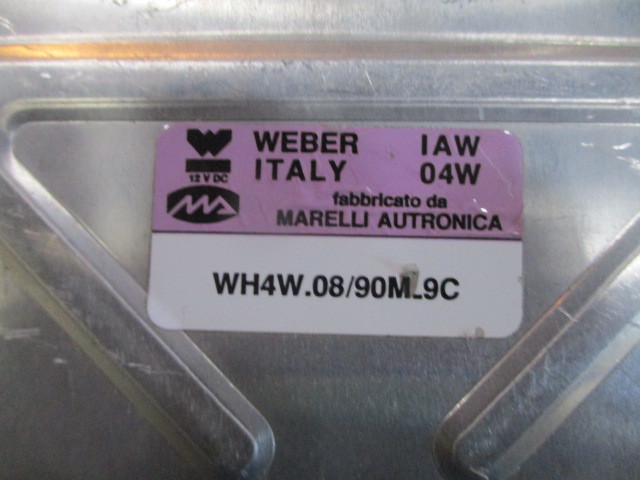 # Lancia delta integrale 16 valve(bulb) computer used WEBER WH4W.08/90M_9C parts taking equipped engine control unit ECU#