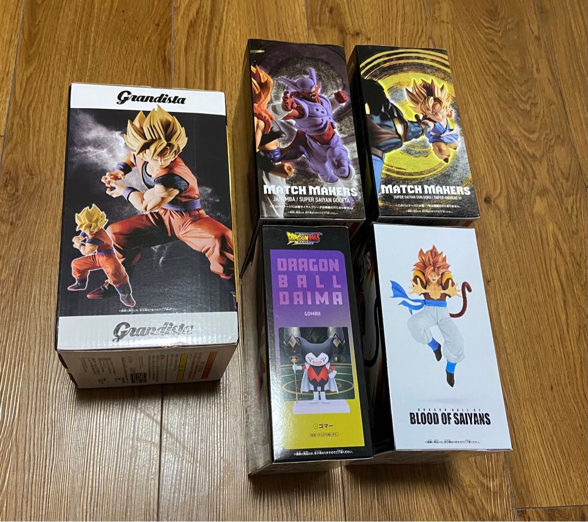 男性系プライズフィギュア 5体セット ドラゴンボールプライズフィギュア5体セット|Yahoo!フリマ(旧
