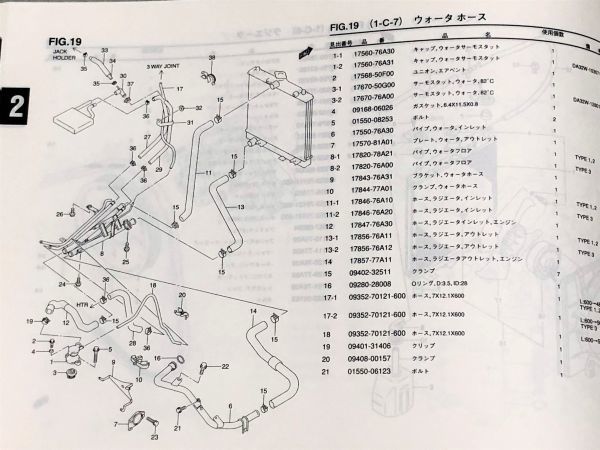 ◆◆◆エブリイプラス/エブリィプラス　DA32W　1・2・3型　純正パーツカタログ　4版　00.11◆◆◆_画像3