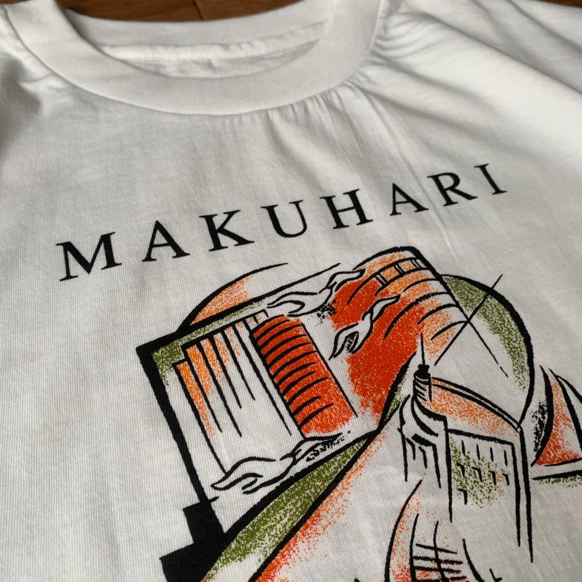 80s ビンテージ USA製 シングルステッチ ステッドマン カレッジTシャツ 80s 90s 幕張メッセ 企業Tシャツ ヴィンテージ シングルステッチ
