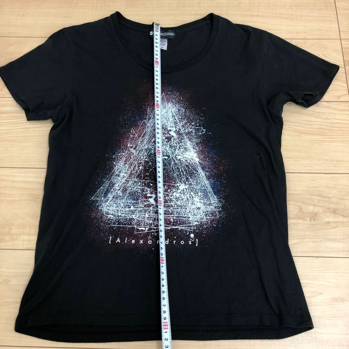Alexandros アレキサンドロス Tシャツ ブラック 黒 Mサイズ アレキサンドロス バンドTシャツ ブラック Mサイズ Tシャツ