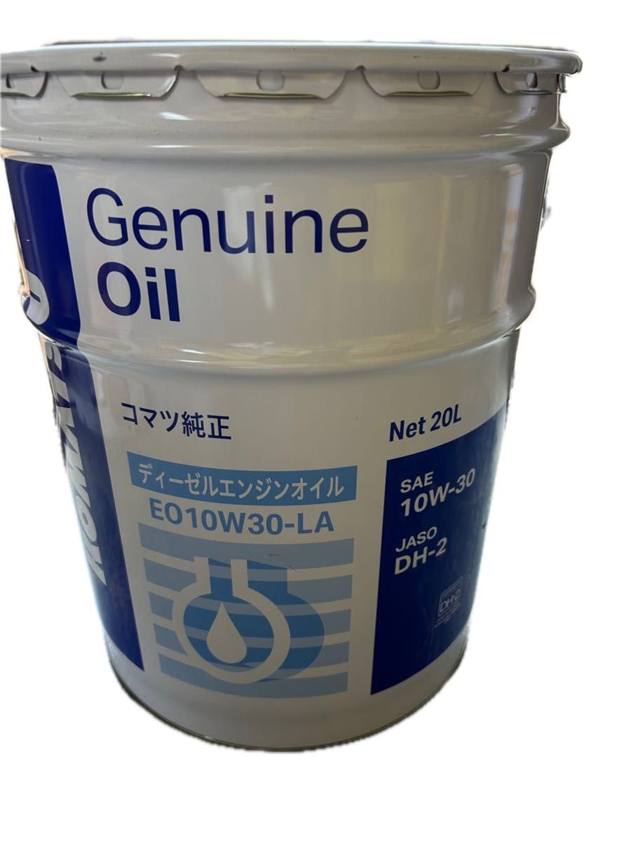 コマツ 純正 ディーゼル エンジンオイル 10W30-LA 20L コマツ純正 ディーゼルエンジンオイル E010W30-LA 20L|Yahoo