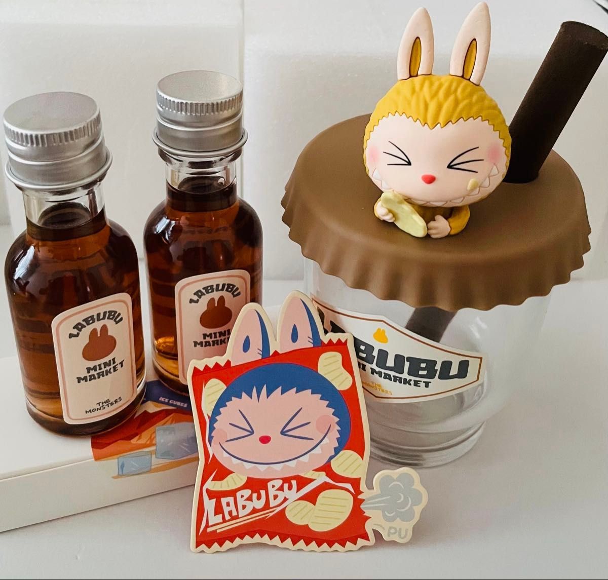 新品未開封 2個セット POP MART LABUBUラブブ ルームフレグランス POPMART THE MONSTERS Labubu ルームフレグランス POP MART